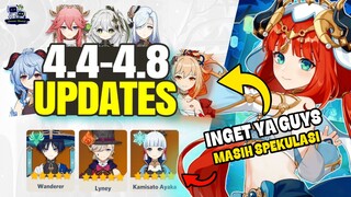 UPDATE LUAR BIASA UNTUK GENSHIN DI MASA MENDATANG BANNER 4.4 - 4.8 | GENSHIN IMPACT... (ENG SUB/DUB)