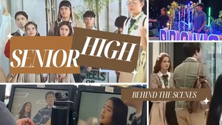 SENIOR HIGH BEHIND THE SCENES PART 2 | BTS ANDREA BRILLANTES , kyledrea , DANIELA STRANNER  #fyp