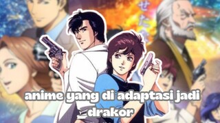 ANIME YANG DI ADAPTASI JADI DRAKOR I ANIME CITY HUNTER I MEIKOU.MAMORU