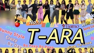 【T-ARA】 terbakar! 40 penggemar menampilkan 19 lagu cover dance mahkota |. Selamat ulang tahun ke 13 