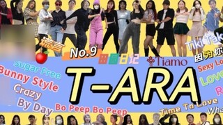 [T-ARA] đang cháy! 40 fan biểu diễn 19 điệu nhảy vương miện Chúc mừng kỷ niệm 13 năm ra mắt! Bây giờ