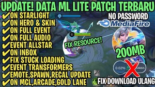 Data ML Lite Full Event 200Mb Terbaru Patch Allstar | ML Lite | Cara Mengatasi Lag & Patah Patah