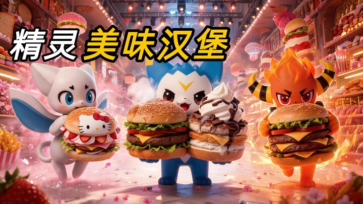 คุณอยากกินเบอร์เกอร์สุดอร่อยของโปเกมอนตัวไหนที่สุดนะ