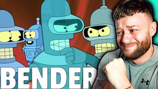 Try Not To Laugh | FUTURAMA - Best Of BENDER!