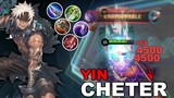 Cheater Yin Exposed By Enemy | YIN 1 TOP GLOBAL BUILD | MLBB