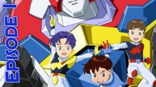 熱血最強ゴーザウラー 第1話 Nekketsu Saikyou Go-Saurer episode 1 subtitle 🇯🇵/🇮🇩