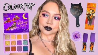 HOCUS POCUS X COLOURPOP COLLECTION 2021 | SWATCHES, REVIEW + TUTORIAL | Makeupbytreenz