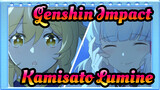 Genshin Impact|【Gambar Sendiri】Kamisato♡Lumine【Lagu Cinta Kecil】
