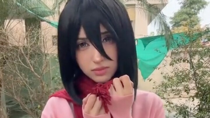 Cute mikasa from Pakistan