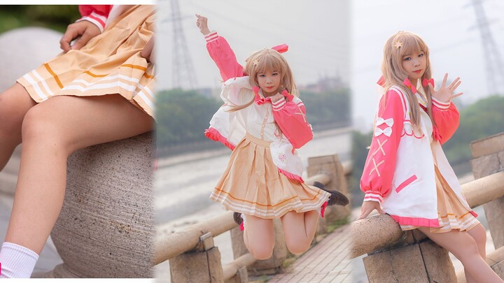 【Pudding】Siêu nhạy cảm ♥ Jiaran cosplay bên ngoài triển lãm manga...thật đáng xấu hổ(///▽///)