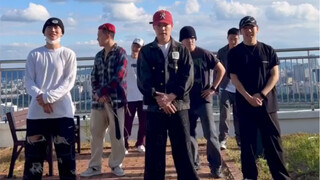 【街头男战士】‘MBITIOUS’团建！！一起跳教授的编舞law