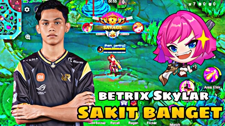 SAKIT BANGET CUY !! BETRIX MODE SKYLAR!!