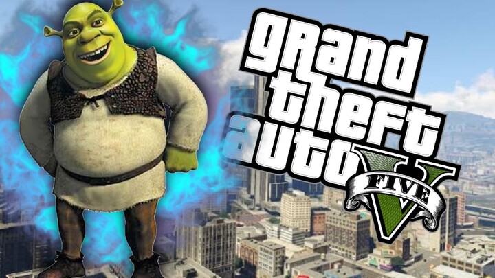 Shrek Menjadi Jahat Di Kota Los Santos😡💀BOBOIBOY Marah Dan bertarung Gta 5 mod Indonesia