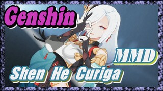 [Genshin, MMD] Shen He, "Curiga"