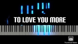 【ピアノカバー】 To Love You More-David Foster-Edgar Bronfman Jr.-Celine Dion-PianoCoversPPI_Synthesia