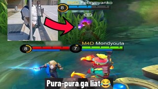 pura pura ga liat😂 - Mobile Legends Indonesia