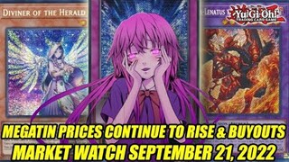 Megatin Prices CONTINUE To Rise & Buyouts! Yu-Gi-Oh! Market Watch September 21, 2022