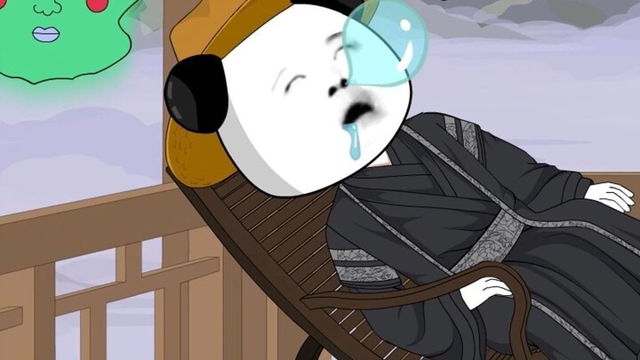 The first episode of "The Immortal Emperor Shrimp Dad", traveling through a hundred years to become 