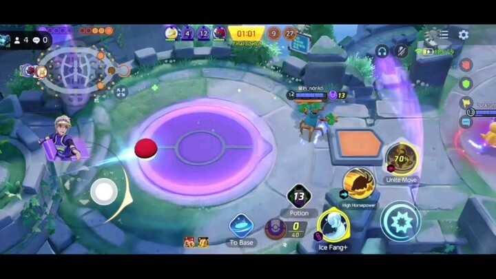 Pokemon unite rank