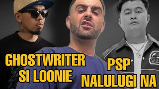 LOONIE GHOSTWRITER NI DIZASTER SA LABAN NITO KAY SAK | PSP NALULUGI NA