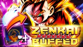 MONO PUR'S WORST NIGHTMARE! ZENKAI BUFFED YEL GOHAN DESTROYS GOKU AND VEGETA! | Dragon Ball Legends