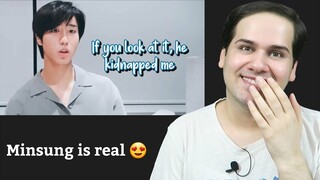 MINSUNG DOING DISPATCH'S JOB FOR NEARLY 7 MINUTES STRAIGHT (Stray Kids) Reaction