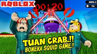 TUAN CRAB MENGGANTIKAN BONEKA OMO SQUID GAME DI ROBLOX