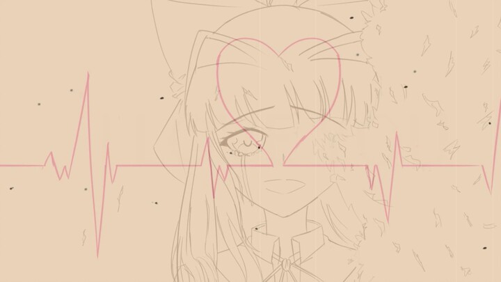 DDLC Monica's handwritten book Rainbow girl