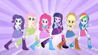 【มาย ลิตเติ้ล โพนี่ เอเควสเทรีย เกิร์ล】Equestria Girls Canteen Song Live Version