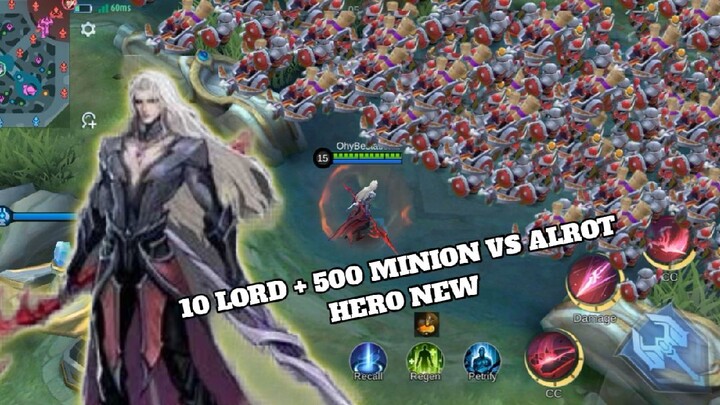 HERO BARU ALROT VS 10 LORD FAN 1000 MINIONS💥🔥 ||