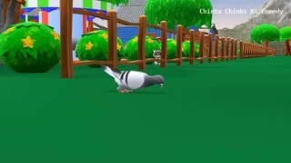 बिल्ली और कबूतर 3 _ Cat And Pigeon _ Chintu cartoon _ pagal beta _ desi comedy v