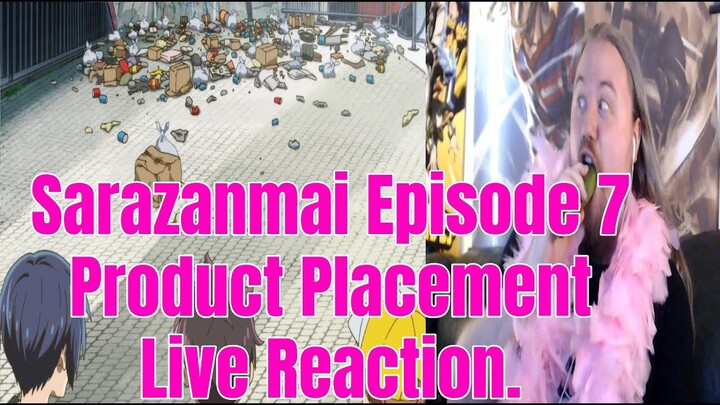 Sarazanmai Episode 7 Live Reaction. Product Placement