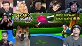 Reaksi Gamer Ngeprank Miss T Pakai Kaktus Di Trampolin, KOCAK ABIS!!! | Scary Teacher 3D Indonesia
