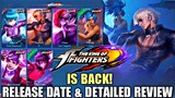 KOF SKINS ARE BACK | MOBILE LEGENDS × KOF DETAILED REVIEW