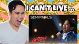 ATEBANG REACTION | Peter Rosalita Sings an Amazing Cover of "Without You" by Mariah Carey - AGT 2021