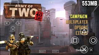 DOWNLOAD GAME ARMY OF TWO ANDROID - ARMY OF TWO THE 40TH DAY PPSSPP