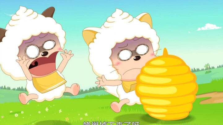 Lazy Sheep's double the happiness is so cute!