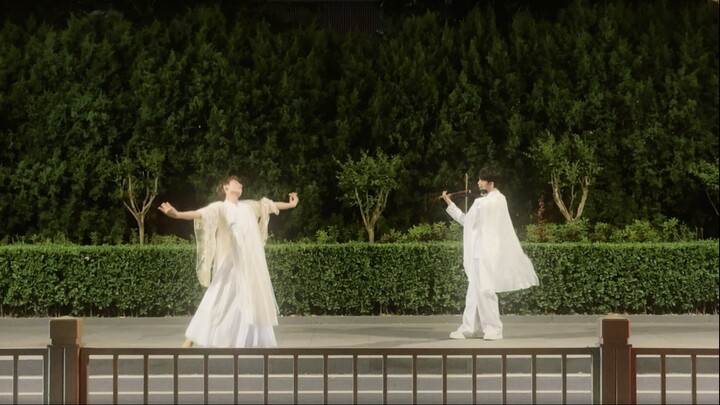 When dance meets violin, the sense of fate is full!