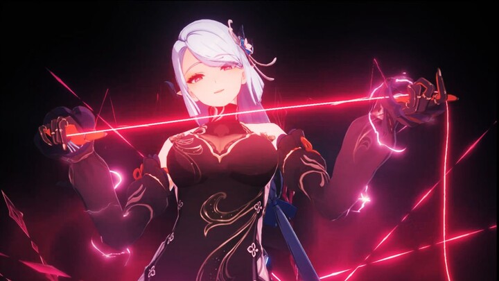 Shenhe: You can’t escape my red string of fate~