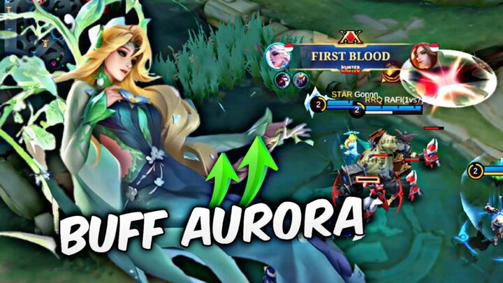NYOBAIN BUFF AURORA!! MAKIN OP ATAU... - Mobile Legends