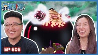 TANK MAN!!! NEW GEAR 🤣 | One Piece Episode 806 Couples Reaction & Discussion