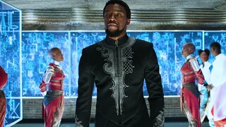 Since then, there has been a black panther on the tree of Wakanda grassland.