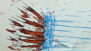 Using stick figures to demonstrate all moves of "Yukio's Blood Demon Art"!!!