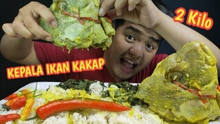 MUKBANG KEPALA IKAN KAKAP GULAI PADANG 🔥