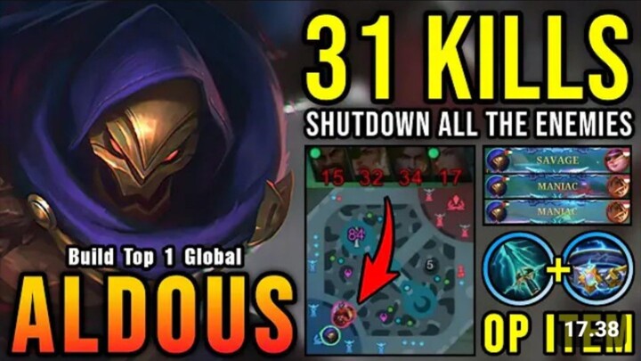 ALDOUS 1 HIT = MUSUH LANGSUNG HILANG!