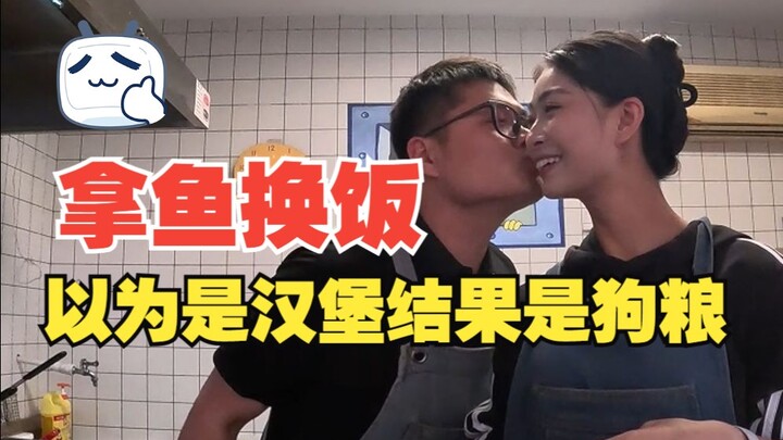 Two years, seven stores — these two beauties trade fish for food and end up getting major relationsh