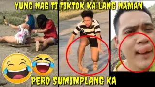 Yung nag TikTok kalang Naman' Pero sumimplang ka' 🤣😂| Pinoy Memes, Funny videos compilation