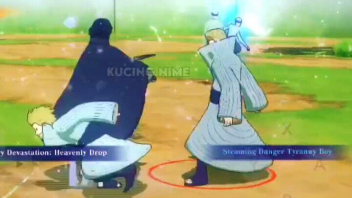 SASUKE BORUTO ERA VS MIZUKAGE - NXB STORM CONNECTION ANDROID GAMEPLAY