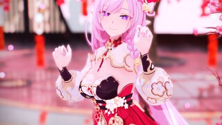 【崩坏三MMD】会魔法的爱莉希雅一定是最可爱的，对吧~⭐