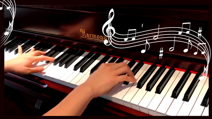 "Croatian Rhapsody" cover oleh seorang perempuan dengan piano